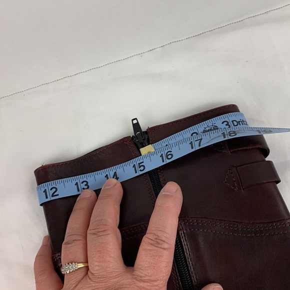 Aldo burgundy /brown knee high boots - Picture 10 of 15